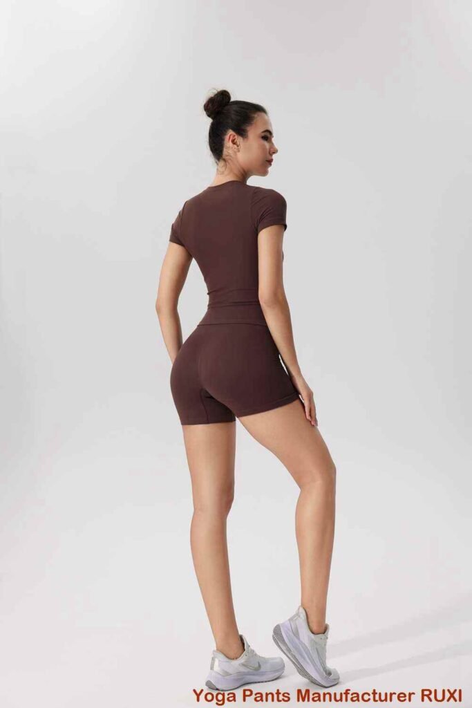 жути шорц за вежбање Ruxi rs2696